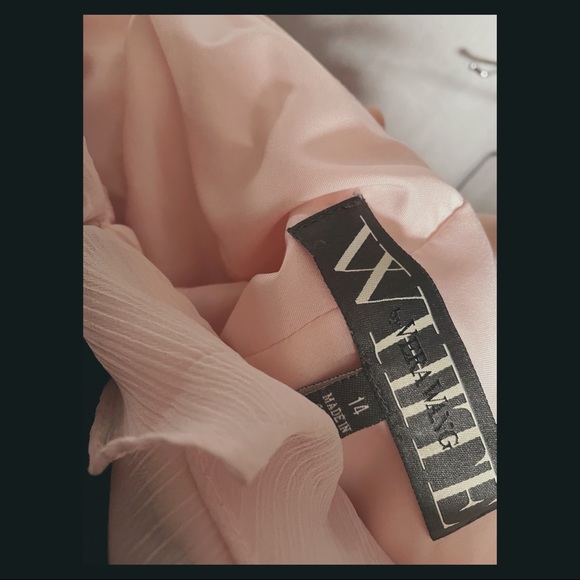 Vera Wang White Bridesmaid Dress - Picture 3 of 5